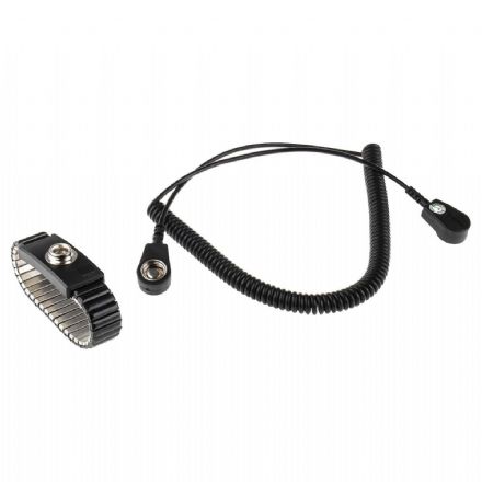ESD Antistatic Metal Bracelet Set - Black