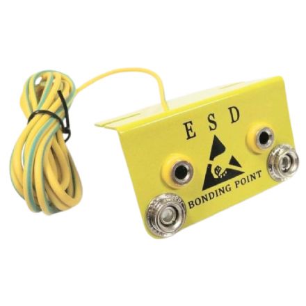 Under Table Grounding Terminal (2 x Banana + 2 x 10 mm)