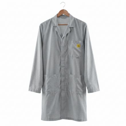 Antistatic ESD Grey Apron 4mm 154 gr/m�  