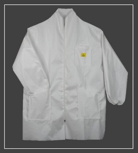 ESD Cleanroom Disposable Lightweight Apron  