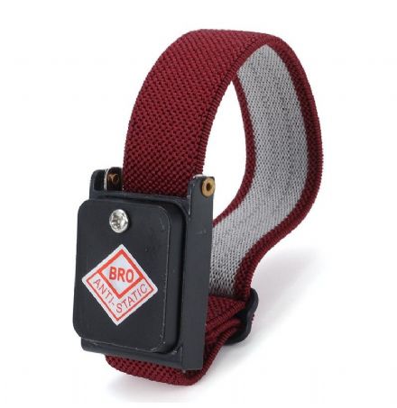 ESD Antistatic Wireless Bracelet - Dark Red