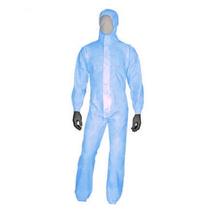 Antistatic ESD Cleanroom Coverall - Blue