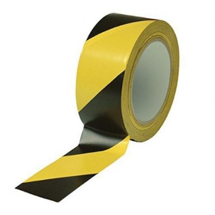 Yellow and Black Film-Coated Tape (30 Micron)