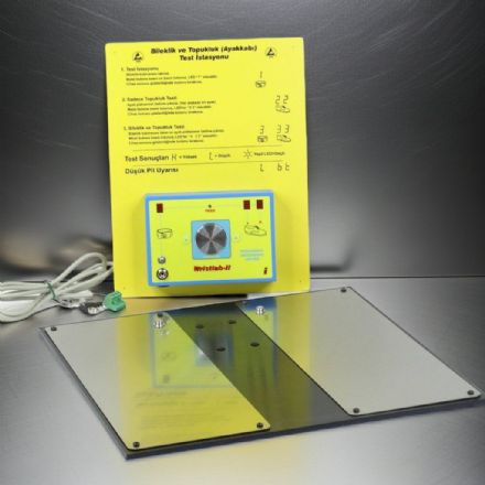 ESD Shoe and Wristband Test Station (Turnstile Connected)