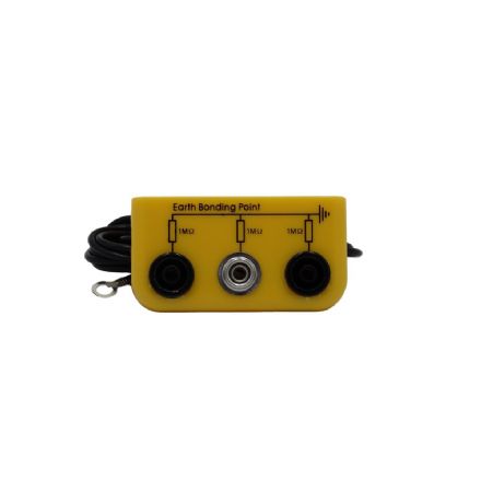 Under Desk Grounding Terminal (2 x Banana + 10 mm)