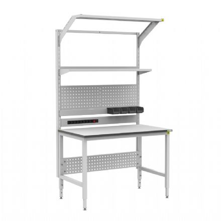 ESD Workbench (700x1200 mm) Shelved Full Set